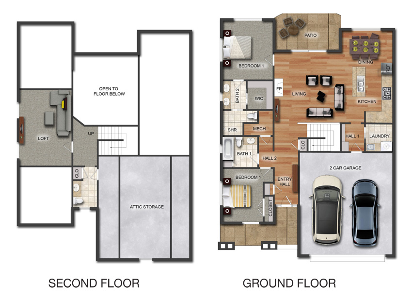 Pettibone Pointe Cascade Floor Plan