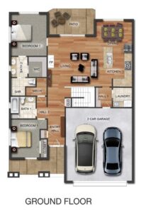 Pettibone Pointe Oaks Floor Plan - Ground Floor